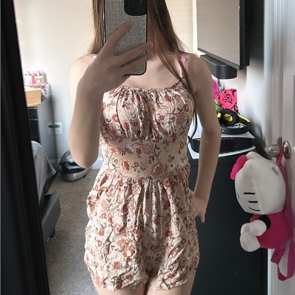 Tops - Floral Romper